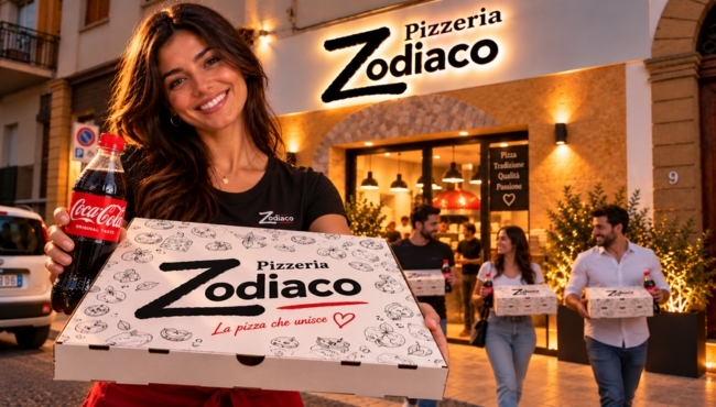 Pizza Familiare e CocaCola da Asporto